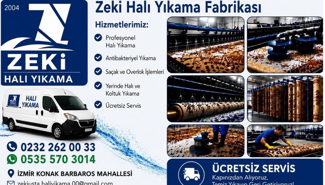 Konak Barbaros Mahallesi'nde Profesyonel Halı Yıkama Hizmeti 